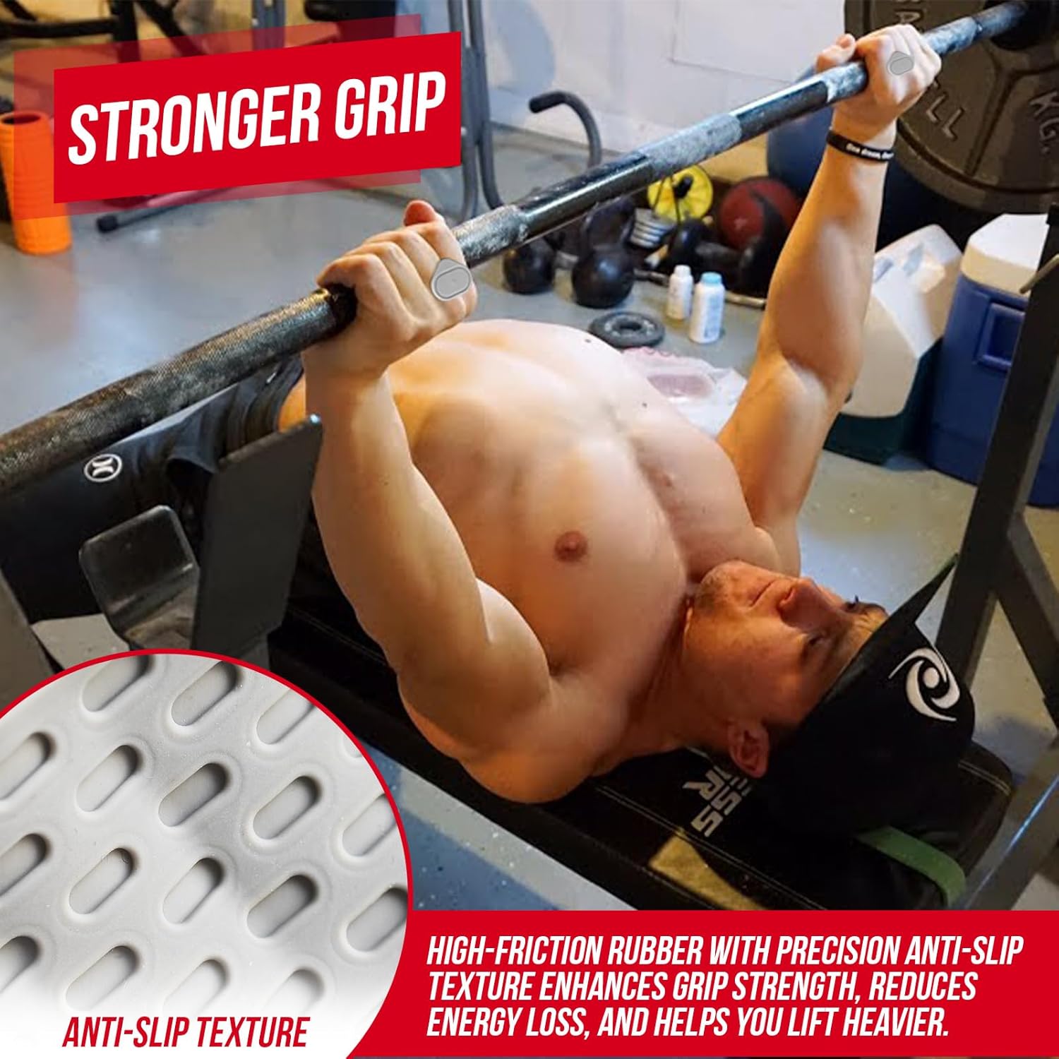 Gym Grip for Men Women, Gym Hand Grips, anti Slip Workout Grips, Gym Gloves Mens Training and Exercise for Weight Lifting Pull Ups Deadlifts, Hand Palm Protector Accessories